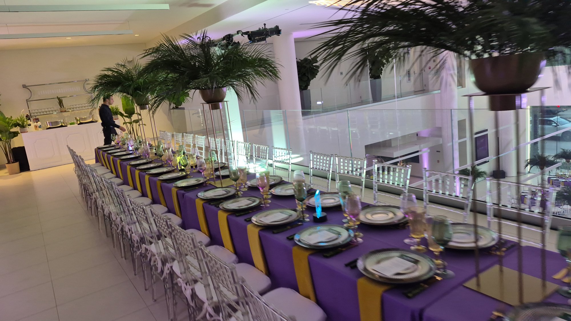 Bar installation — Land Rover Coral Gables event